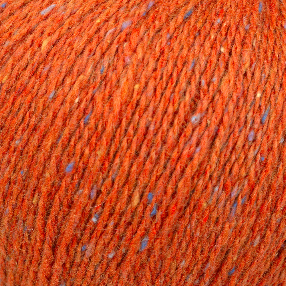 Etrofil Felted Tweed Hand Knitting Yarn , Orange - 72245 - Image 2