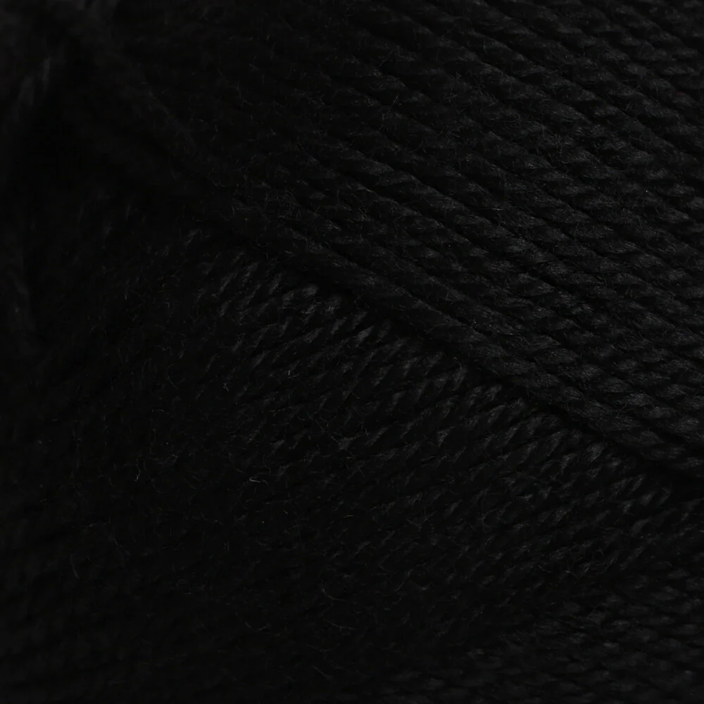 Etrofil Flora Knitting Yarn, Black - 70968 - Image 2
