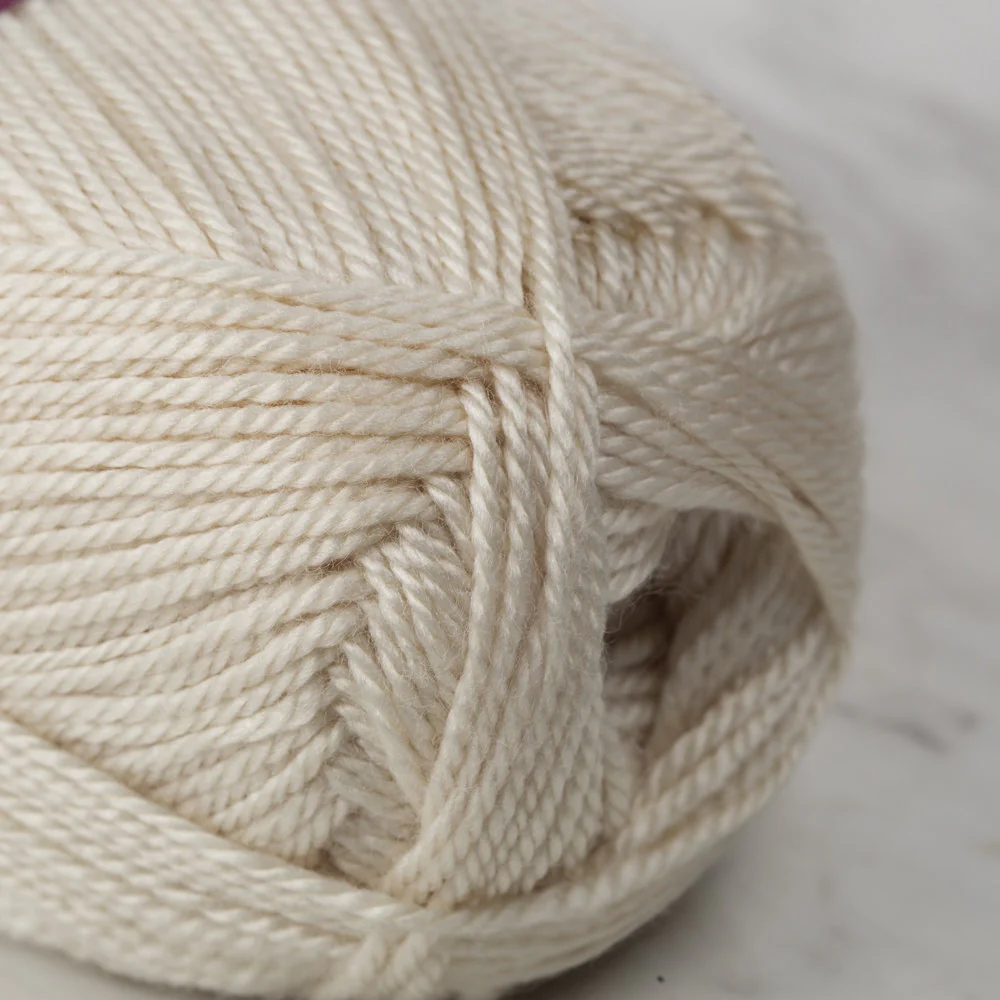 Etrofil Flora Knitting Yarn, Cream - 70148 - Image 2