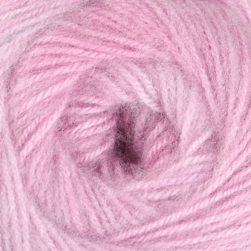 Etrofil Fluffy Hand Knitting Yarn, Pink - SE1055 - Image 3