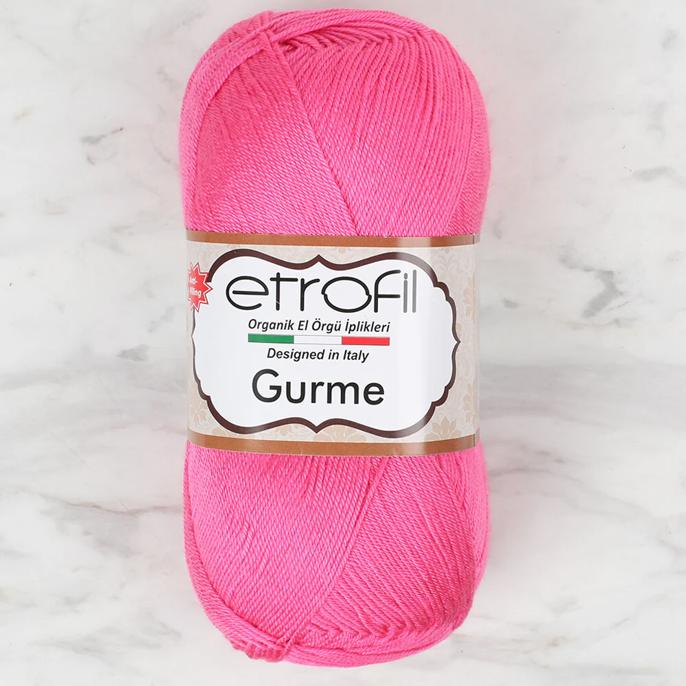 Etrofil Gurme Knitting Yarn, Fuchsia - 73041