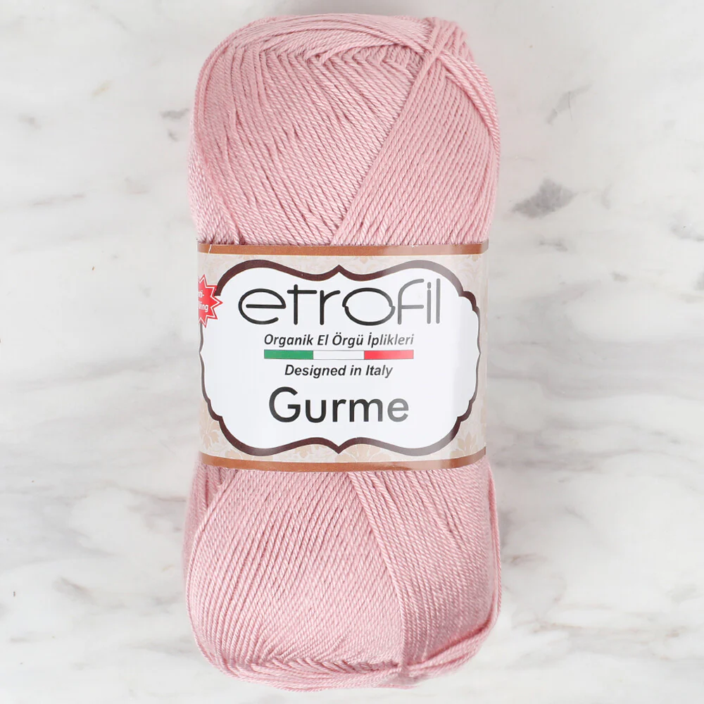 Etrofil Gurme Knitting Yarn, Pink - 73099