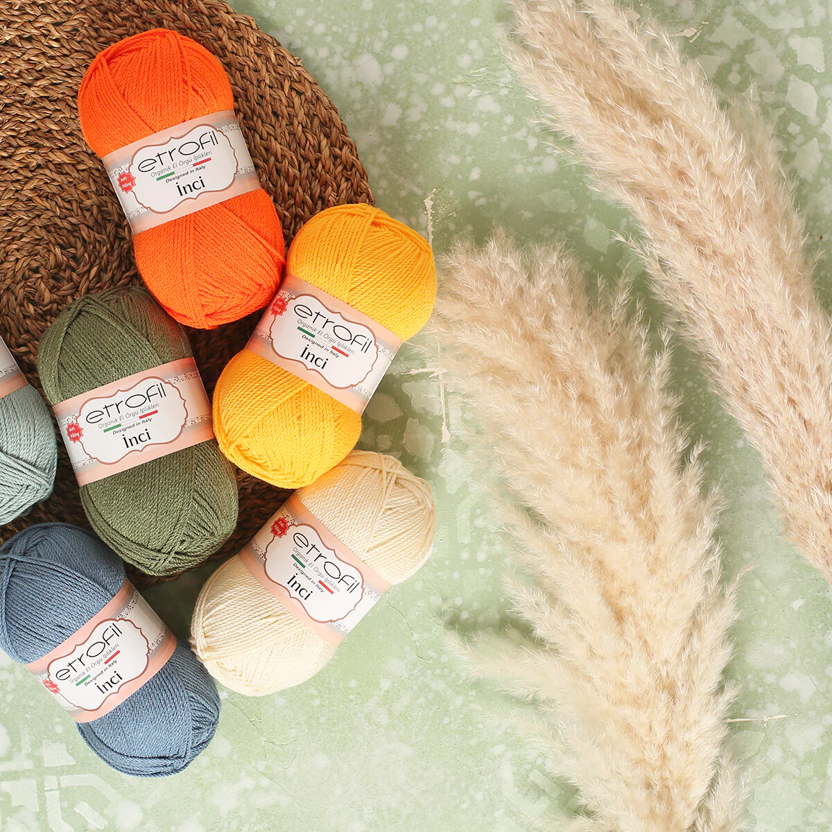 Etrofil İnci Yarn, Mint - 74025 - Image 3
