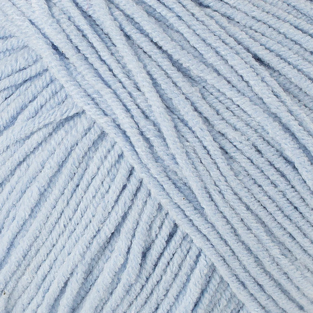 Etrofil Jeans Knitting Yarn, Baby Blue - 018 - Image 2