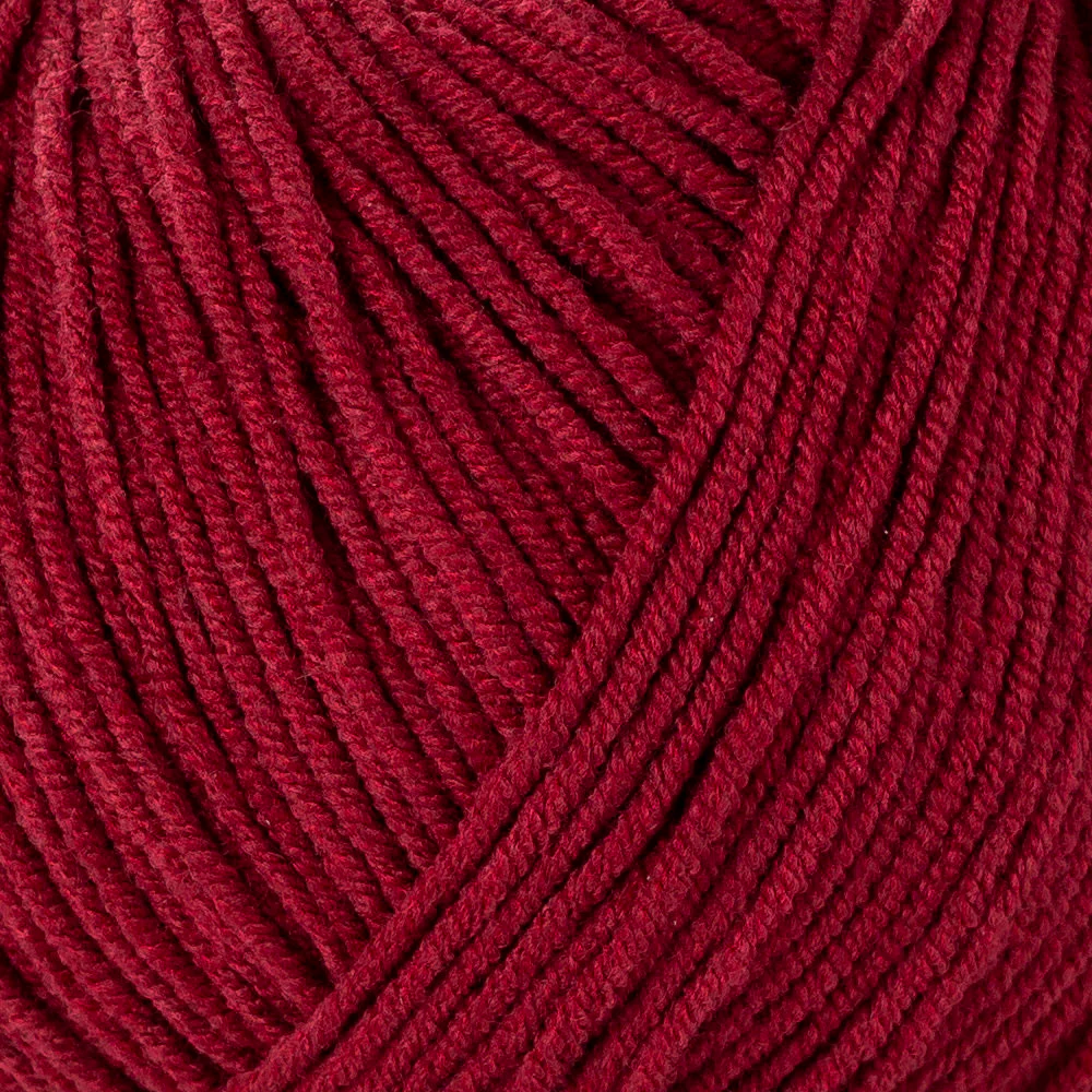 Etrofil Jeans Knitting Yarn, Claret - 015 - Image 2