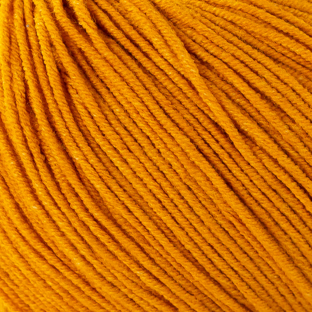 Etrofil Jeans Knitting Yarn, Dark Yellow - 45 - Image 2