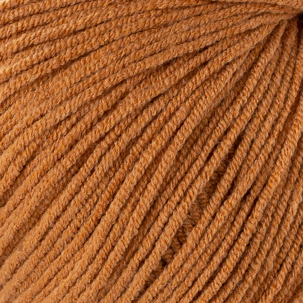 Etrofil Jeans Knitting Yarn, Light Brown - 059 - Image 2