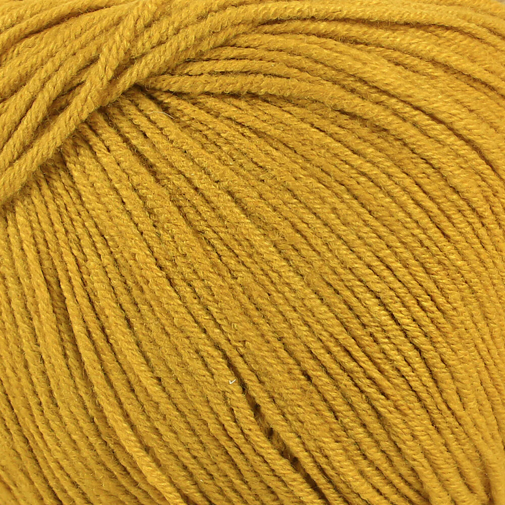 Etrofil Jeans Knitting Yarn, Mustard - 046 - Image 2