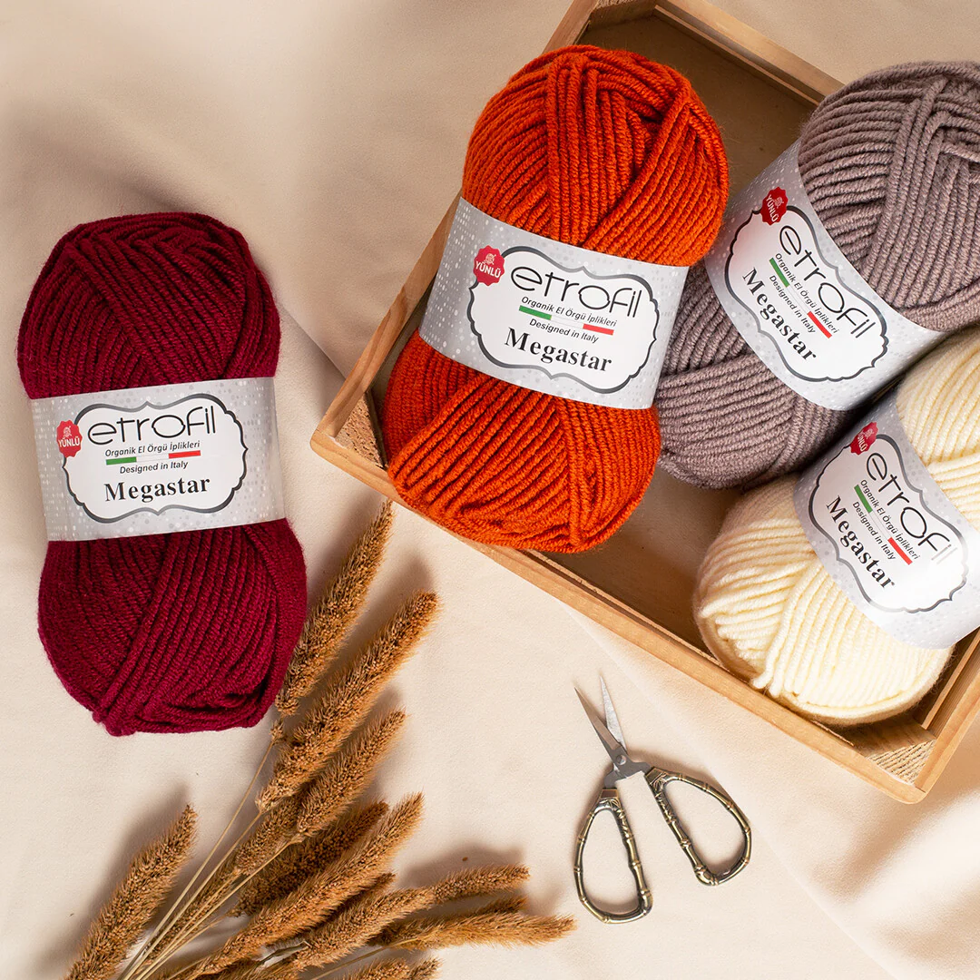Etrofil Megastar Yarn, Grey - 70974 - Image 3