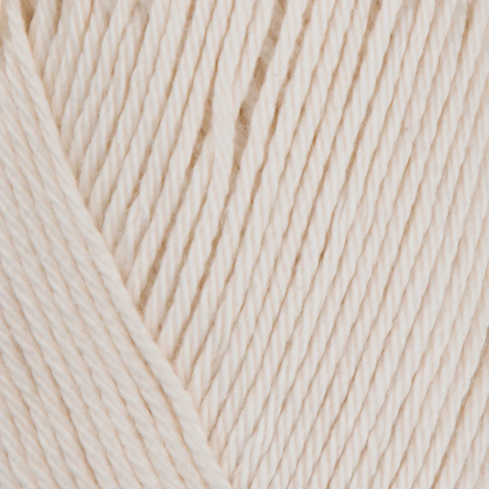 Etrofil Organic Cotton Hand Knitting Yarn - 71089 , Cream - Image 2