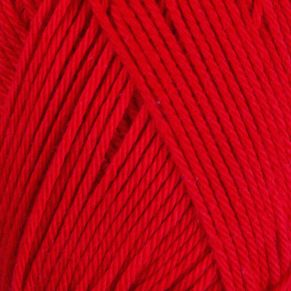 Etrofil Organic Cotton Hand Knitting Yarn - 72288 , Red - Image 2