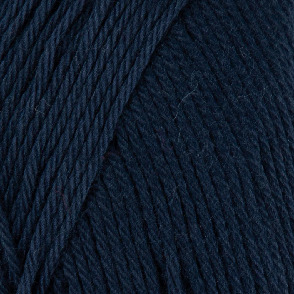 Etrofil Organic Cotton Hand Knitting Yarn - 75432 , Navy Blue - Image 2