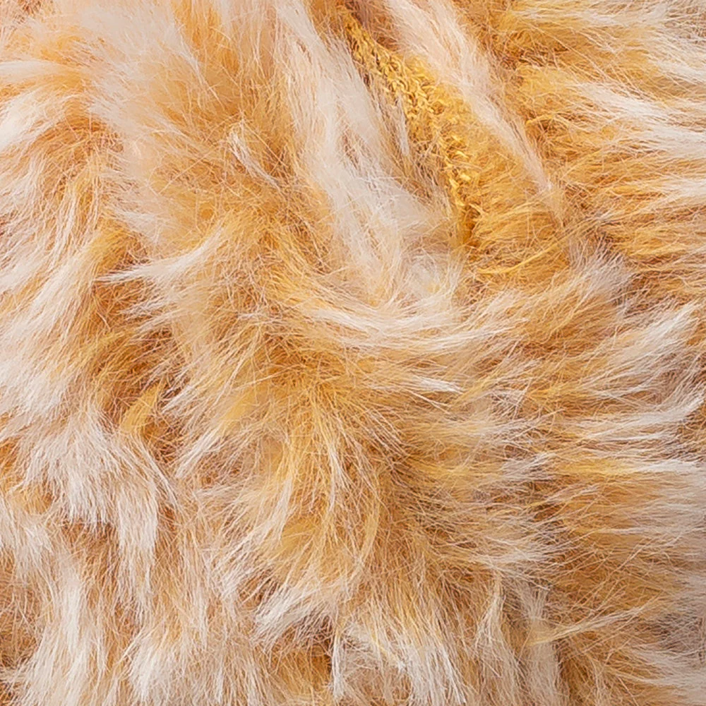 Etrofil Rabbit Fur Yarn, White/Beige - 70718 - Image 2