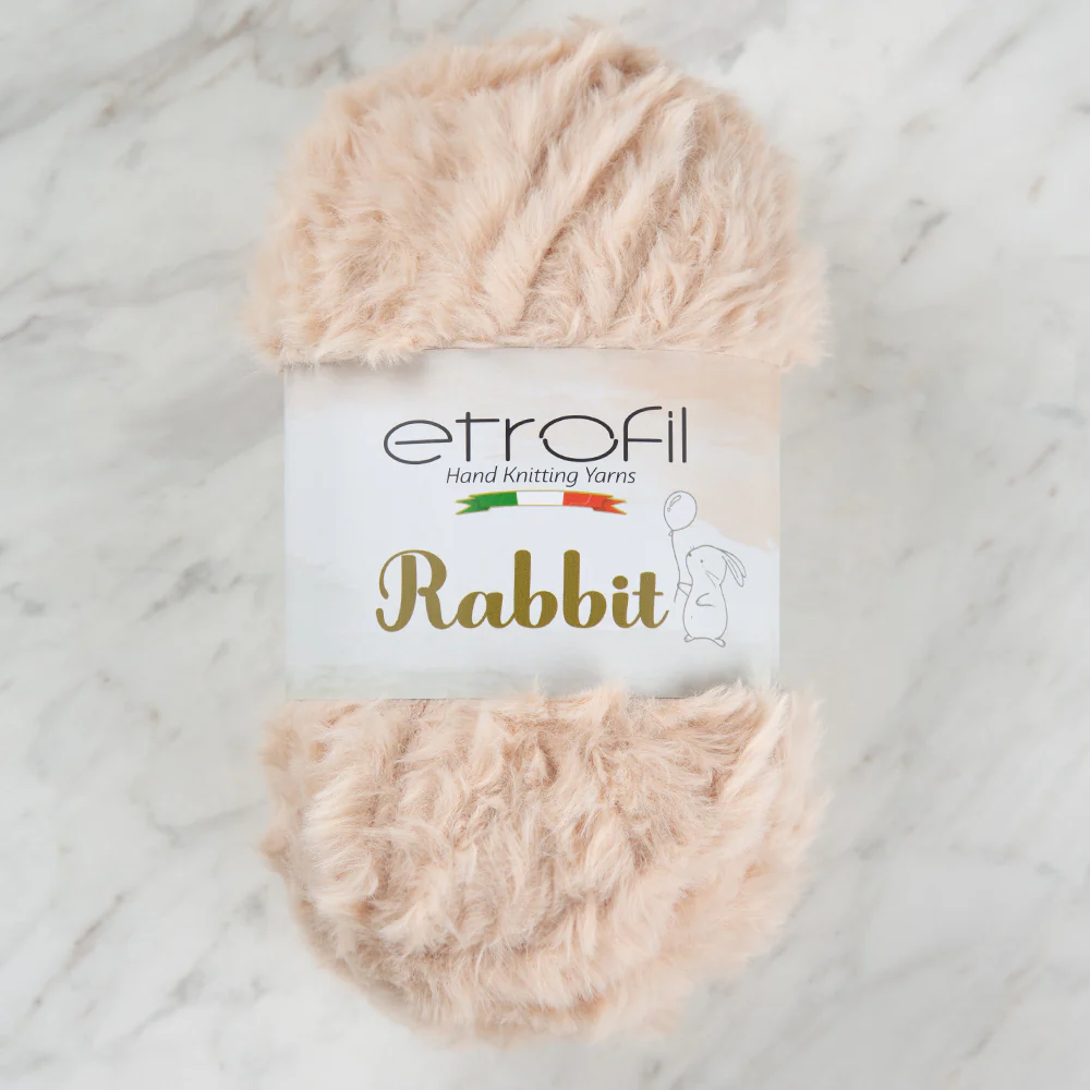 Etrofil Rabbit Fur Yarn, Powder -77172