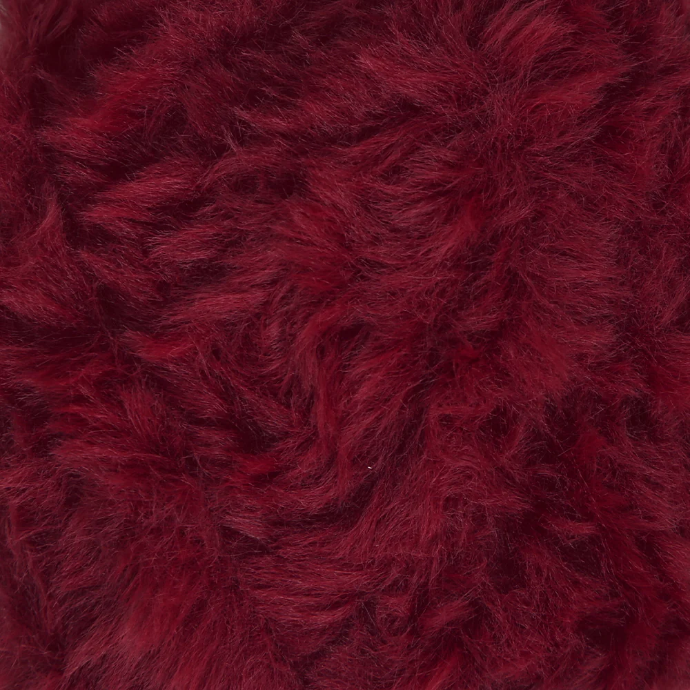 Etrofil Rabbit Fur Yarn,Red - 73289 - Image 2