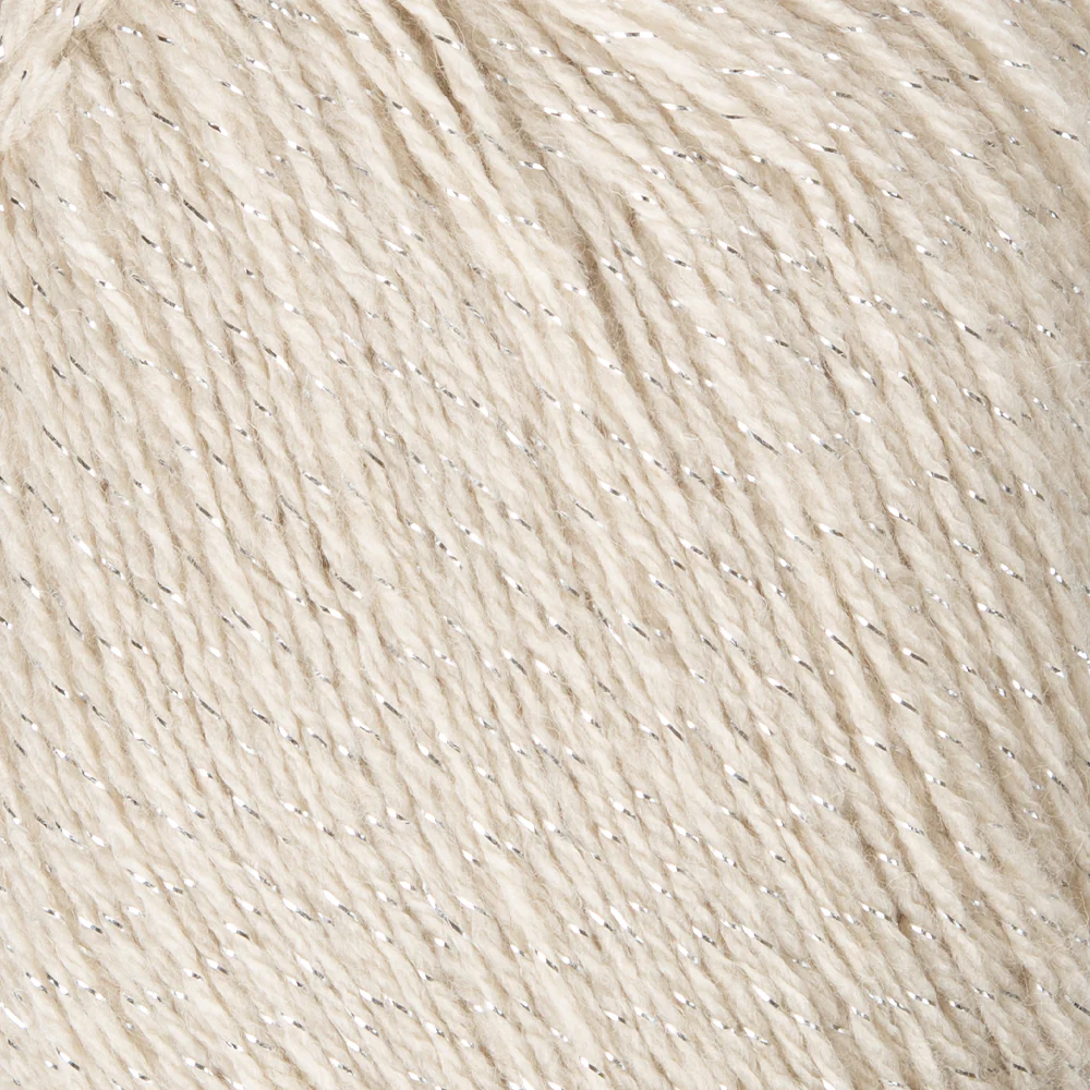 Etrofil Starlight Hand Knitting Yarn ,Cream 77011 - Image 2