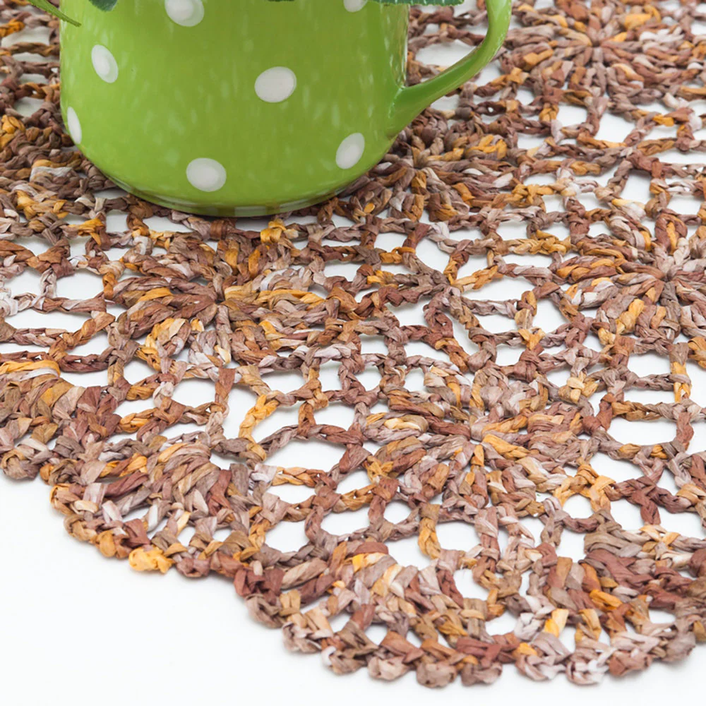Fibra Natura 35 g Raffia Paper Yarn, Variegated - 117-10 - Image 5