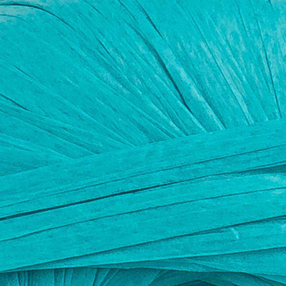 Fibra Natura 40 g Raffia Paper Yarn, Turquoise - 116-09 - Image 2