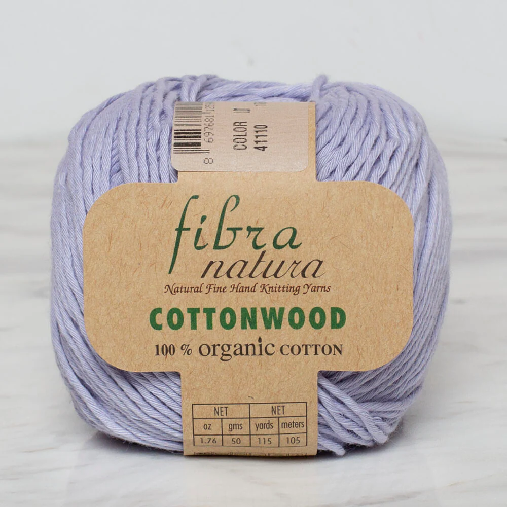 Fibra Natura Cottonwood Yarn, Lilac - 41110