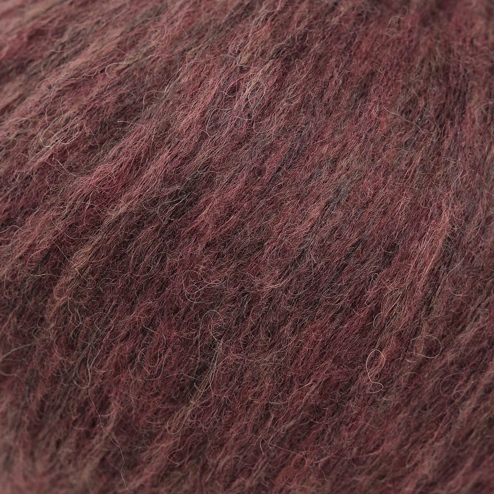 Gazzal Alpaca Air Knitting Yarn, Brick Color - C:95 - Image 2