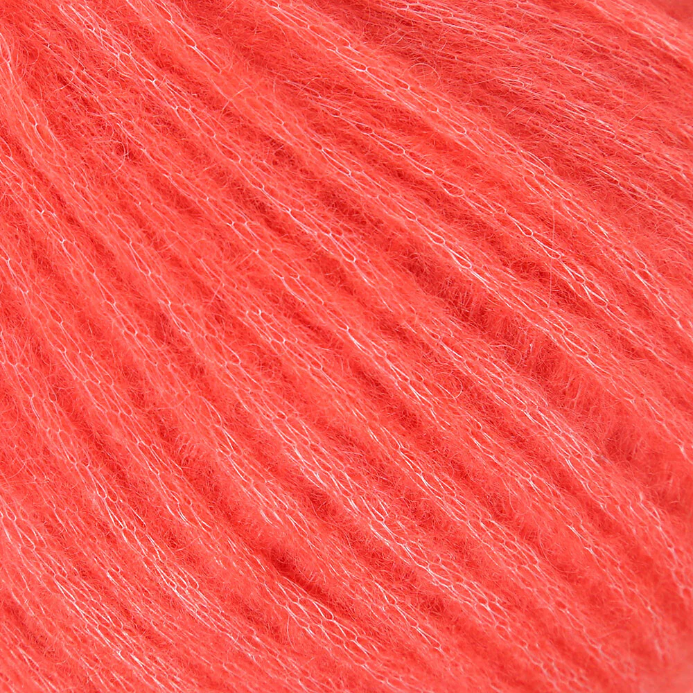 Gazzal Alpaca Air Knitting Yarn, Vermilion - C:87 - Image 2