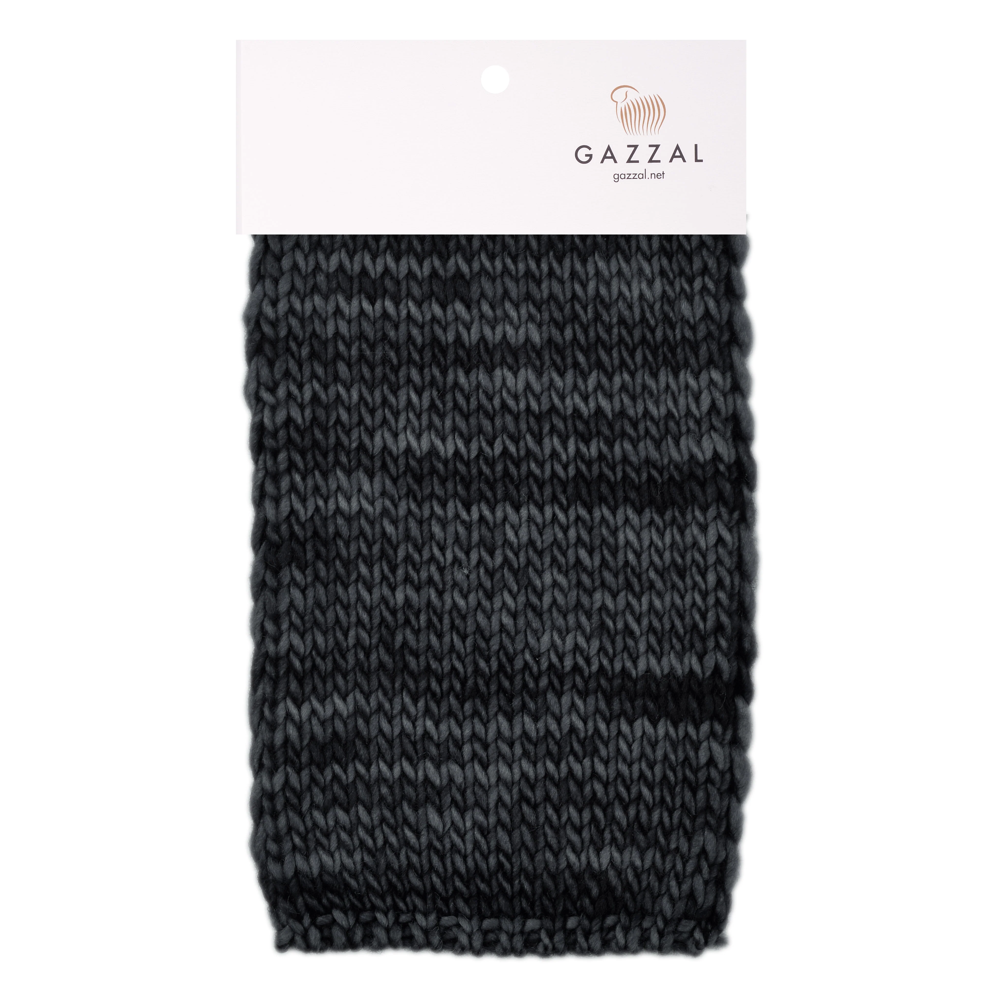 Gazzal Aura Hand Knitting Yarn - Black – 171 - Image 3