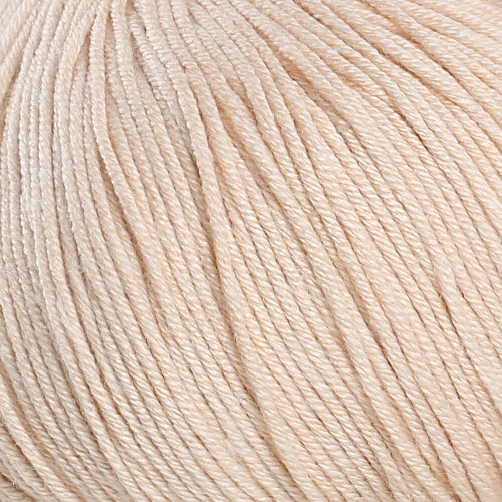 Gazzal Baby Cotton Knitting Yarn, Beige - 3445 - Image 2