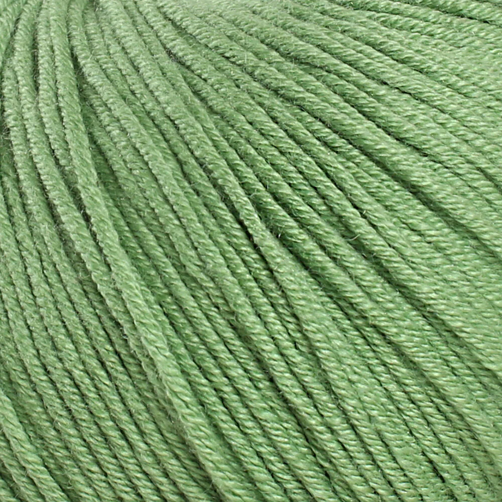 Gazzal Baby Cotton Knitting Yarn, Green - 3448 - Image 2