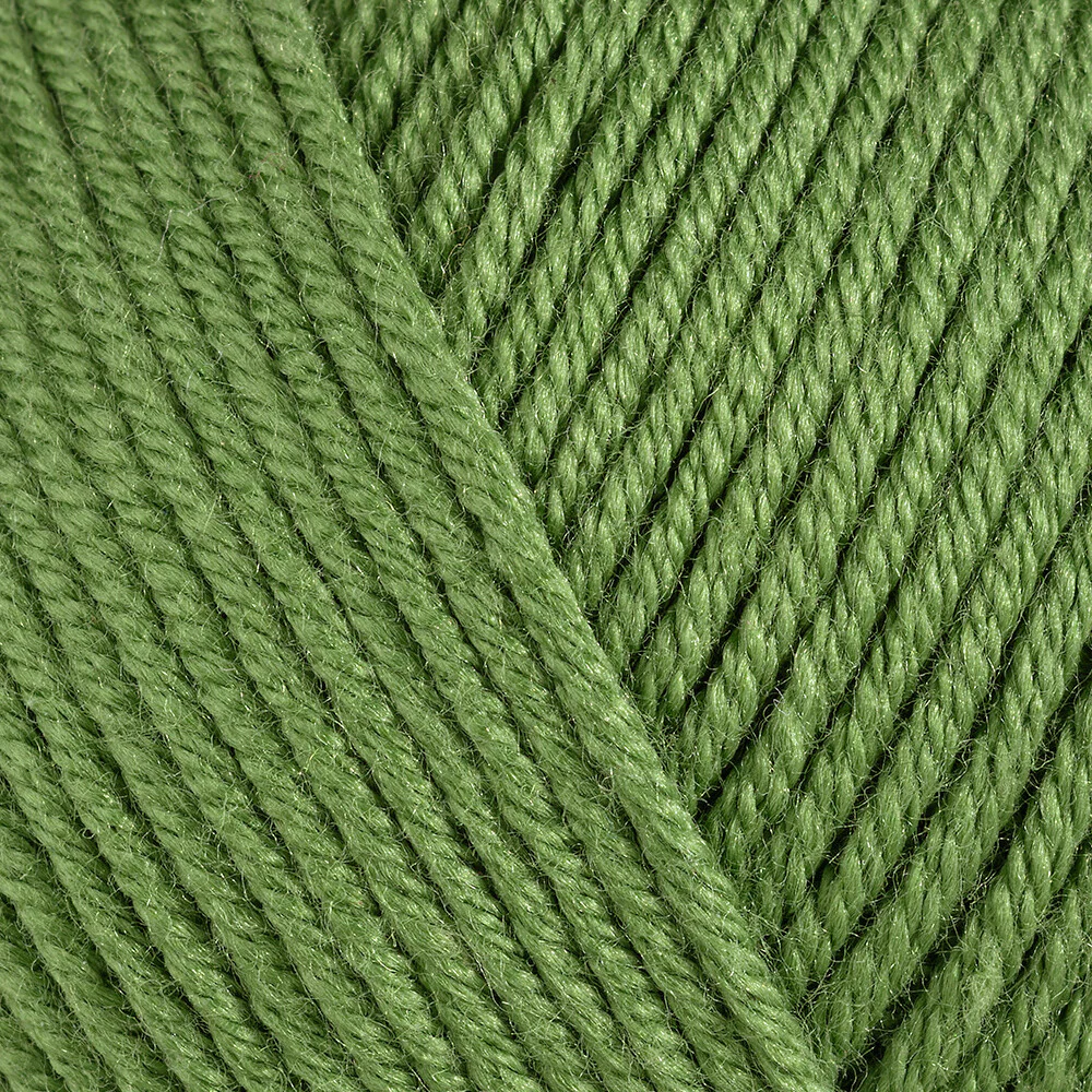 Gazzal Baby Cotton Knitting Yarn, Green - 3449 - Image 2