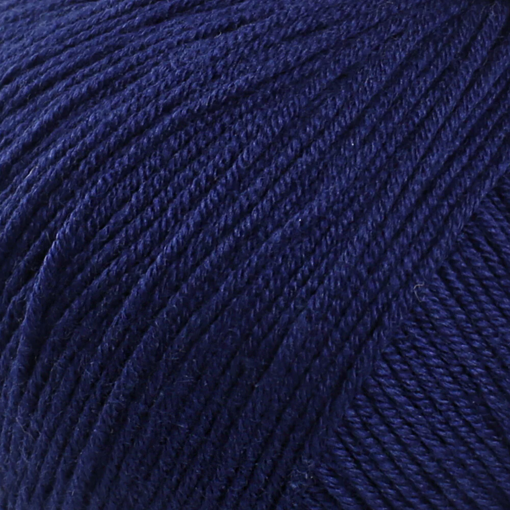 Gazzal Baby Cotton Knitting Yarn, Dark Blue - 3438 - Image 2