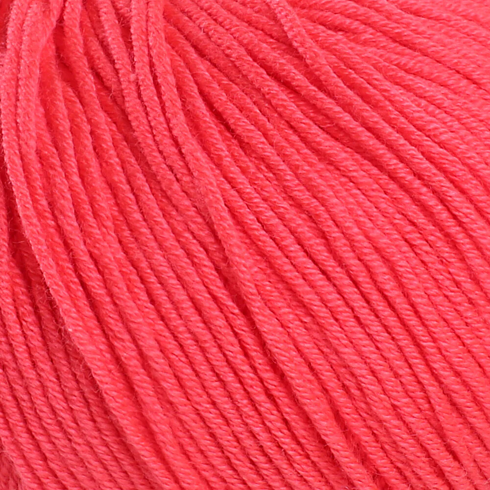 Gazzal Baby Cotton Knitting Yarn, Fuchsia - 3458 - Image 2
