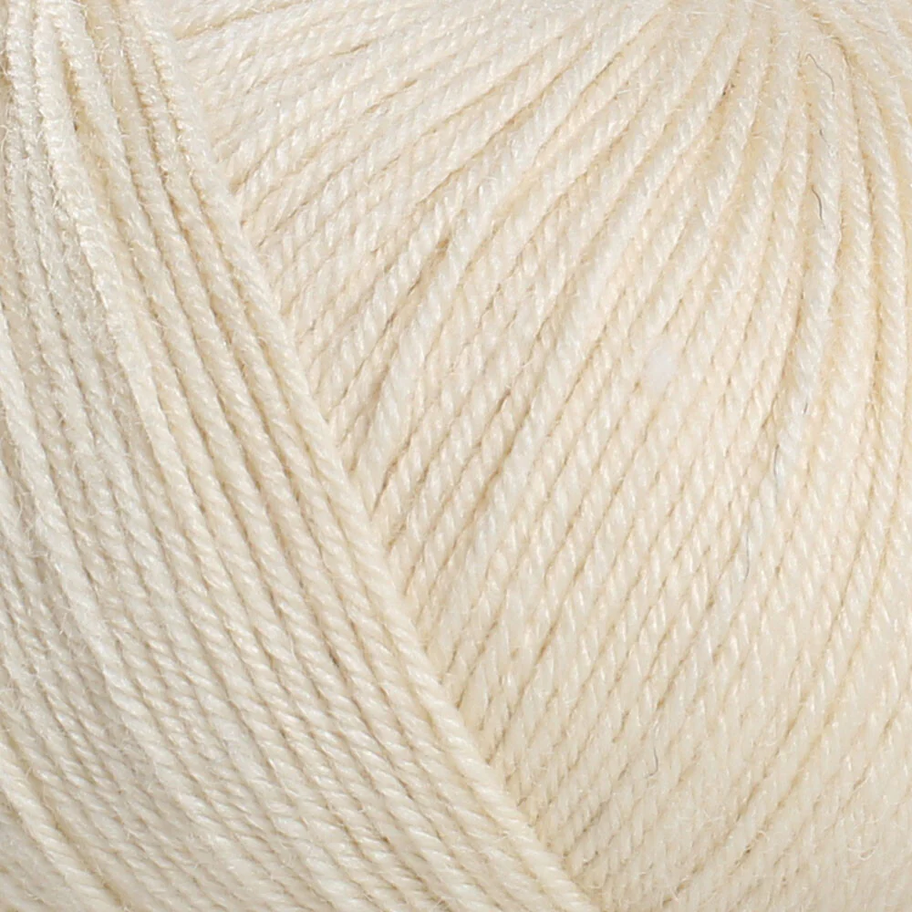Gazzal Baby Wool Knitting Yarn, Beige - 829 - Image 2
