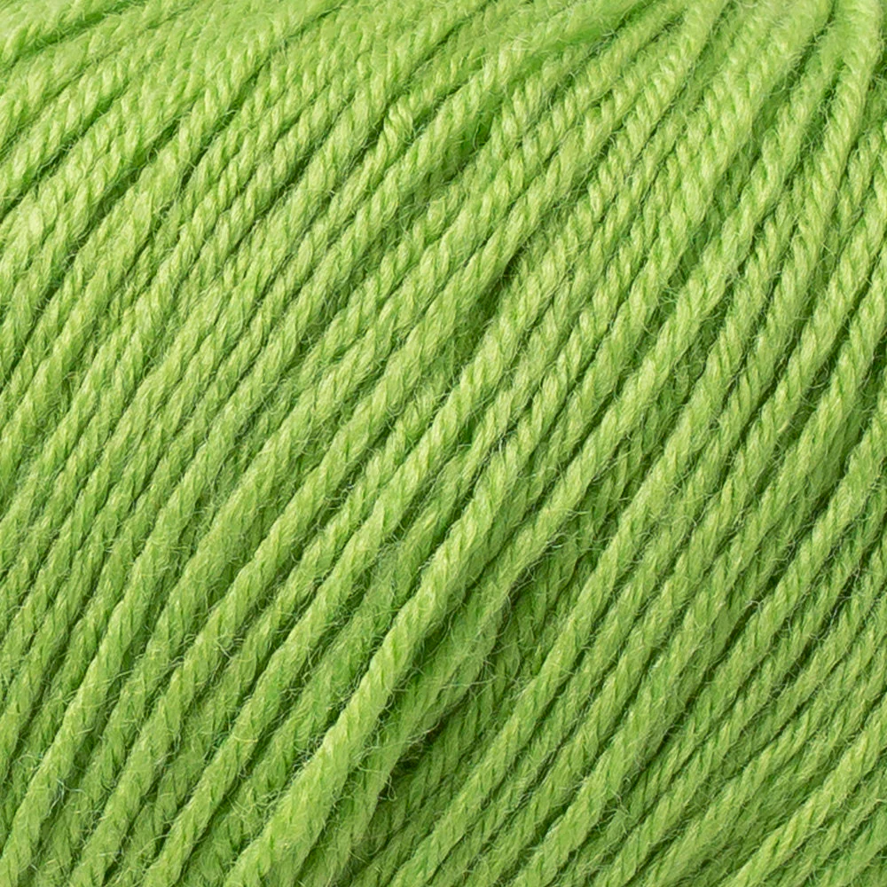Gazzal Baby Wool Knitting Yarn, Green - 838 - Image 2