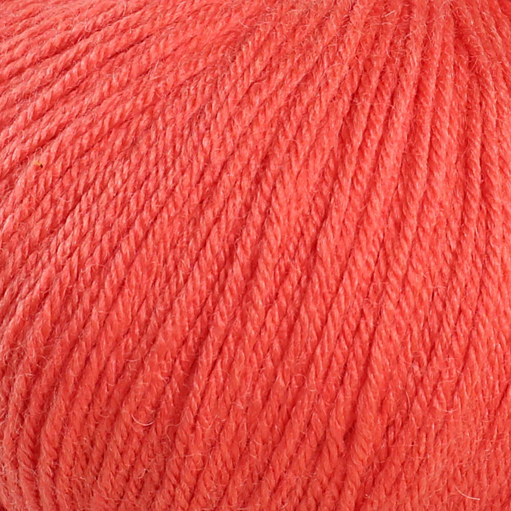 Gazzal Baby Wool Knitting Yarn, Red - 819 - Image 2
