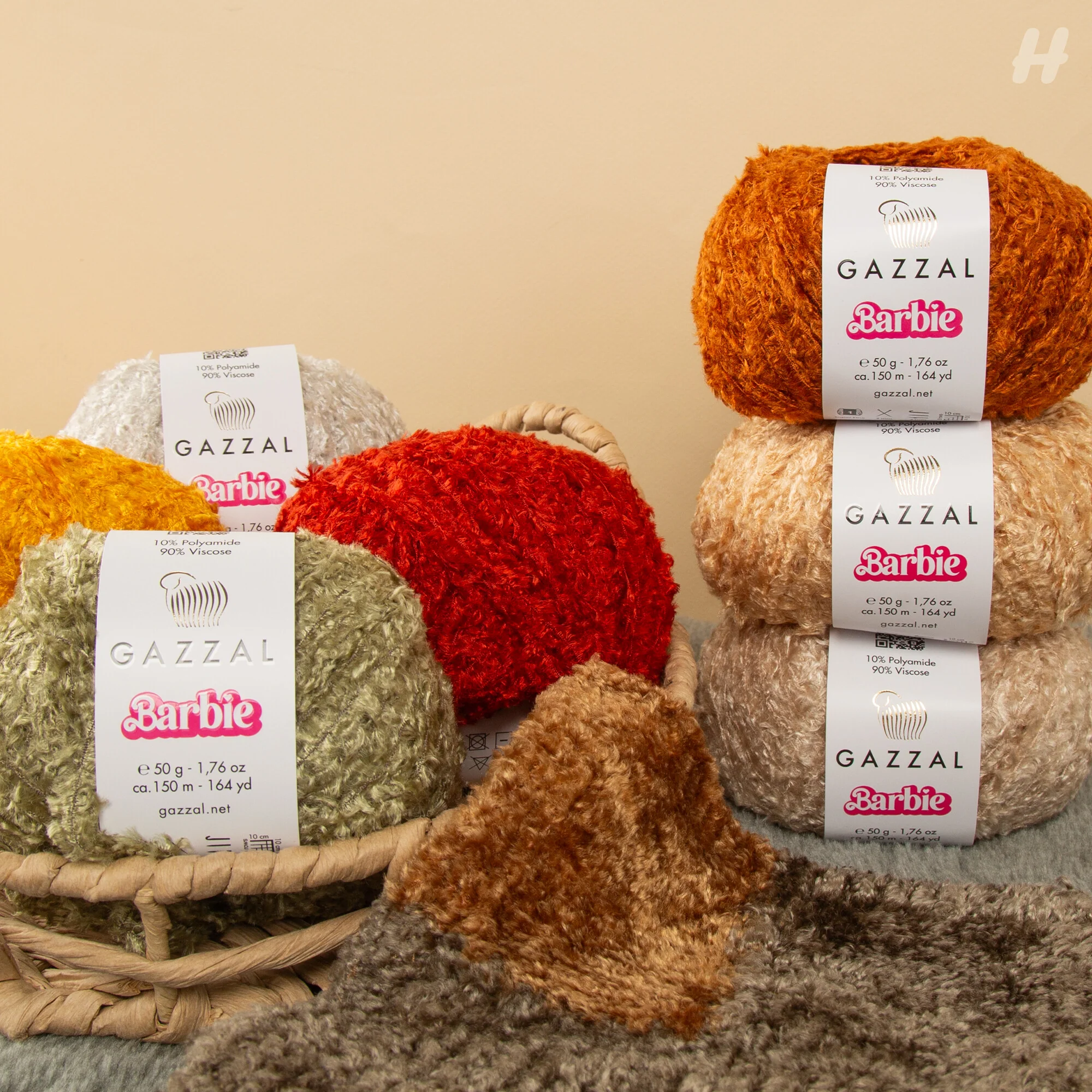 Gazzal Barbie Purple Yarn - 10721 - Image 3