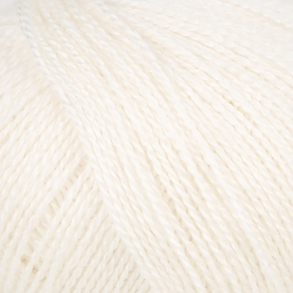 Gazzal Exclusive Hand Knitting Yarn, Cream - 9909 - Image 2