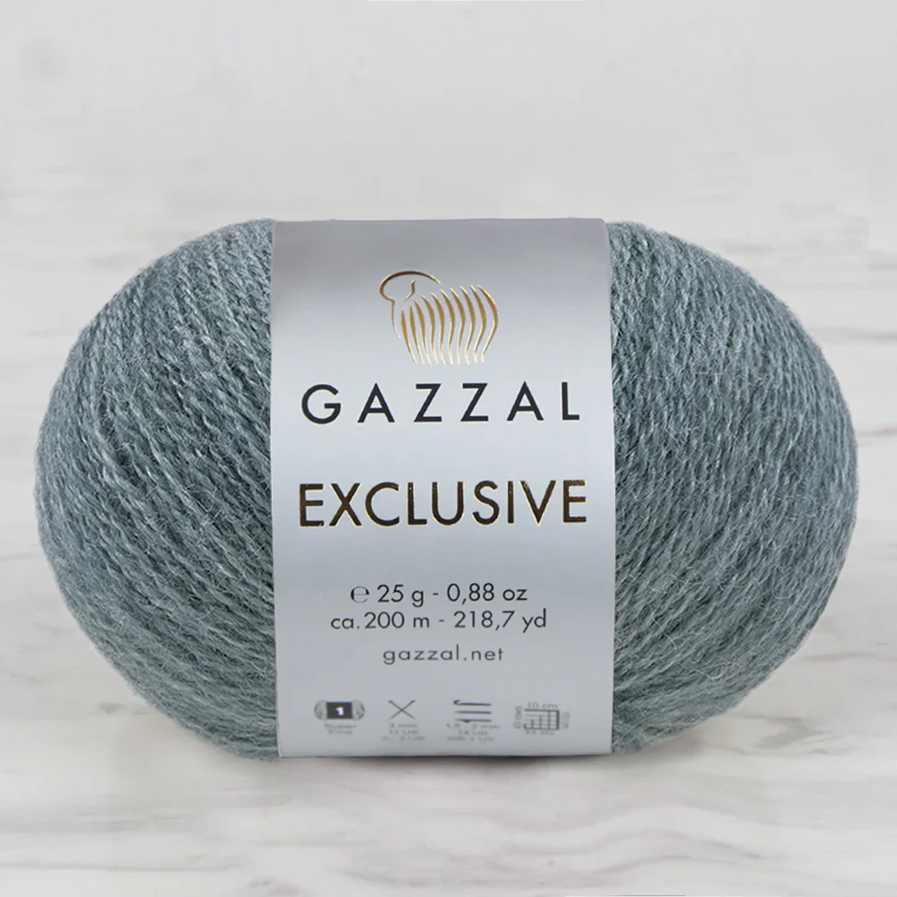 Gazzal Exclusive Hand Knitting Yarn, Green-9933