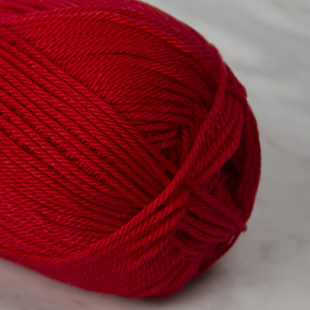 Gazzal Giza Yarn, Cherry Red - 2487 - Image 2