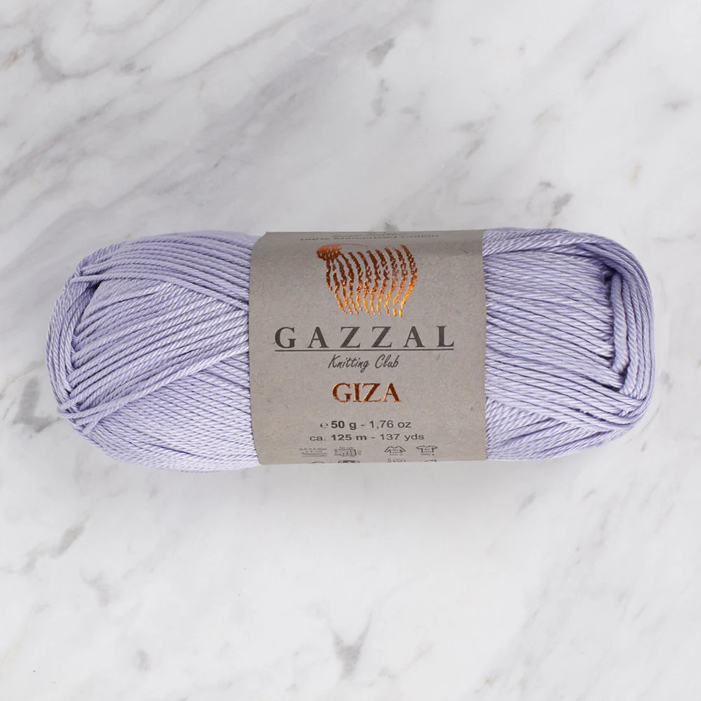 Gazzal Giza Yarn, Lilac - 2471