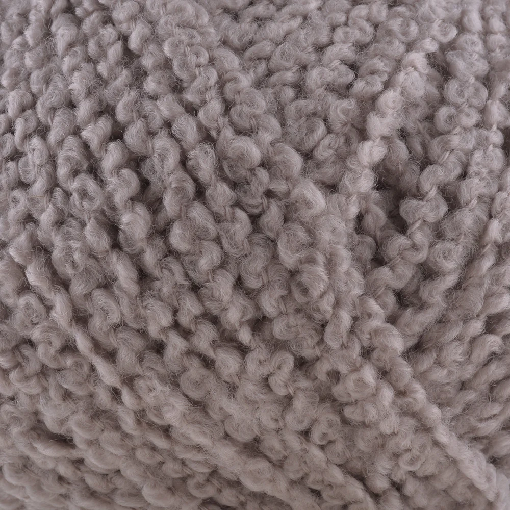 Gazzal Merino Boucle Hand Knitting Yarn, Mink-3762 - Image 2