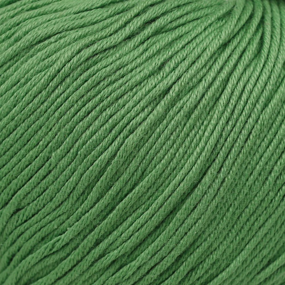 Gazzal Organic Baby Cotton Yarn, Green - 440 - Image 2