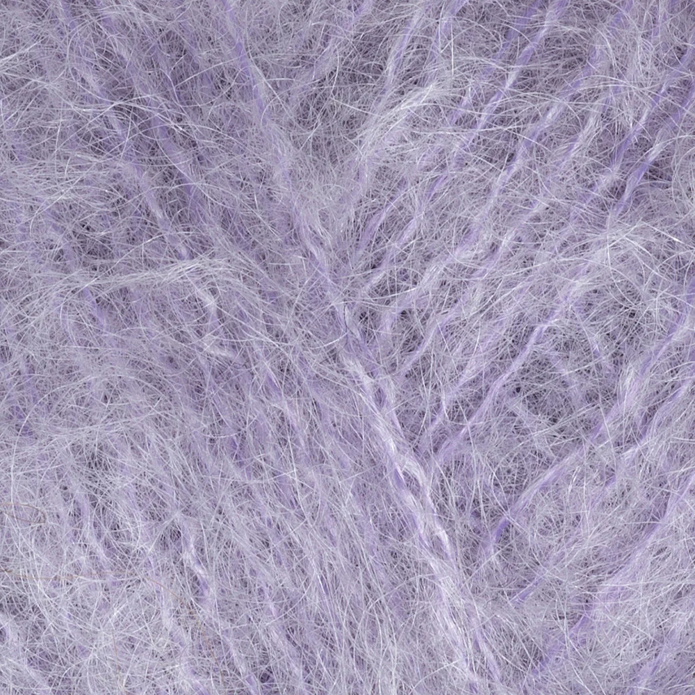 Gazzal Super Kid Mohair  25 Gr Knitting Yarn, Lilac - 64413 - Image 2