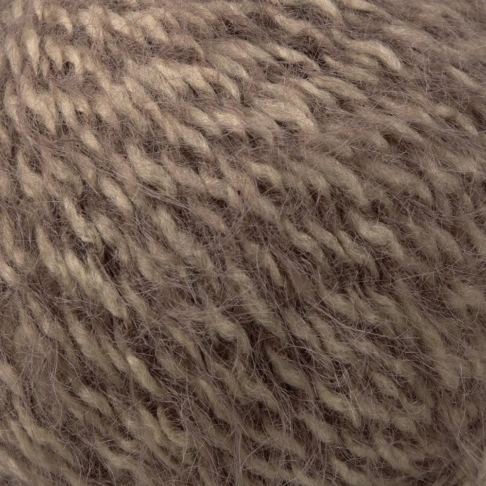 Gazzal Teddy Hand Knitting Yarn, Brown - 6540 - Image 2
