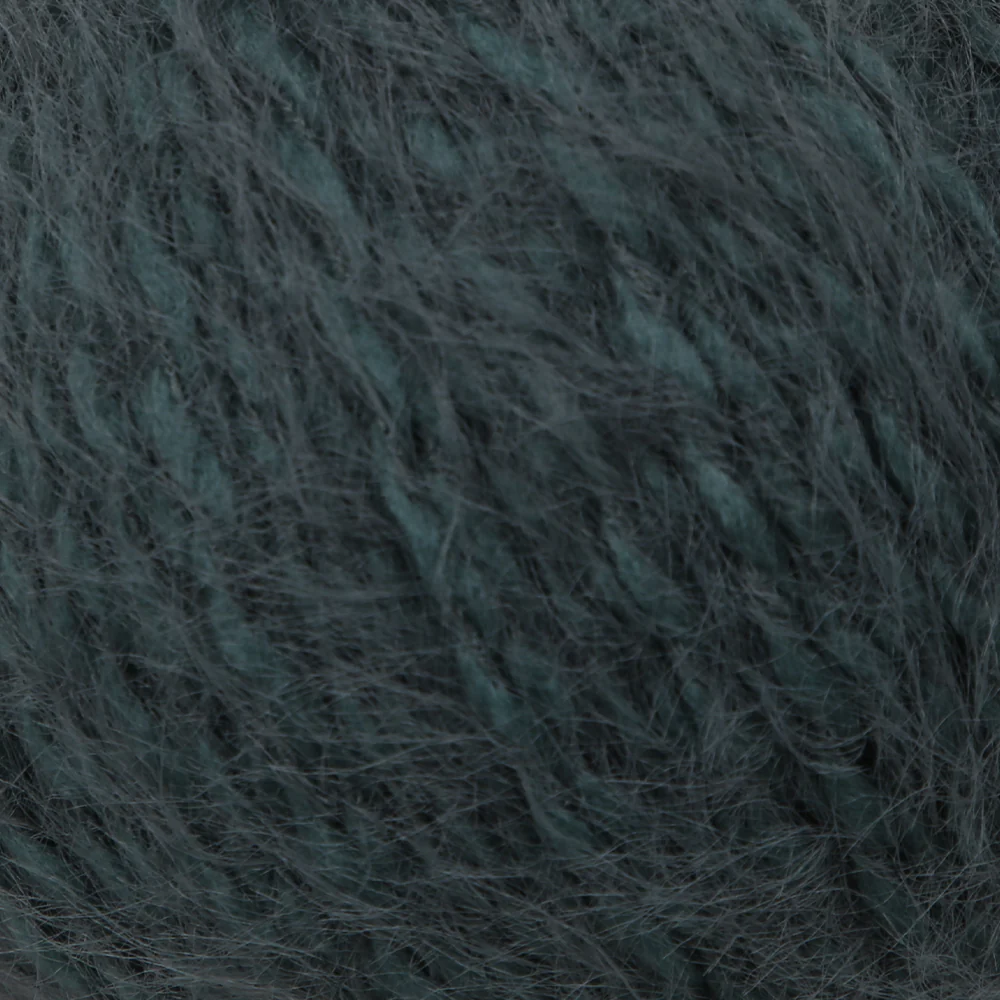 Gazzal Teddy Hand Knitting Yarn,Green - 6560 - Image 2