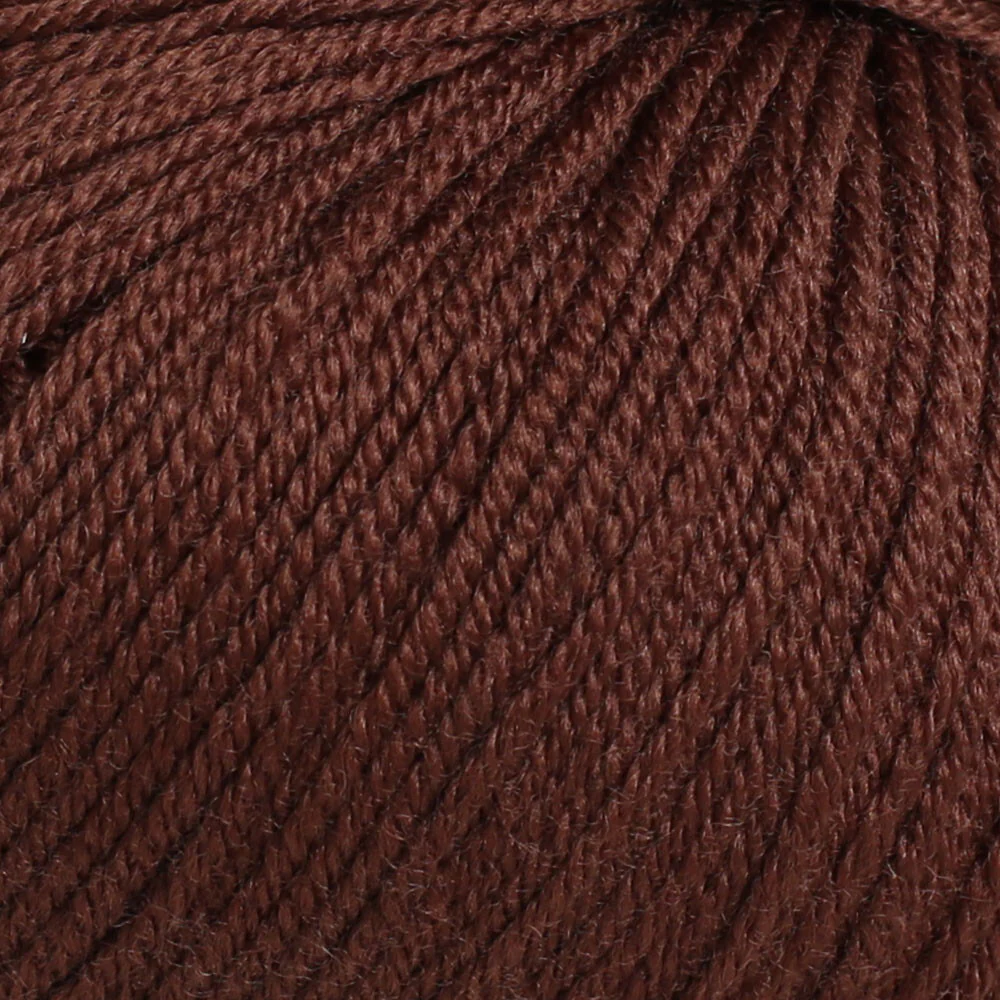 Gazzal Wool 175 50 Gr Yarn, Brown - 309 - Image 2