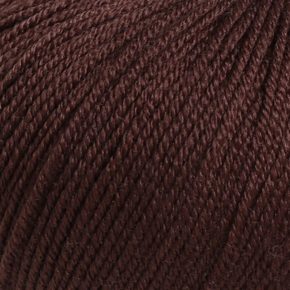 Gazzal Wool 175 50 Gr Yarn, Brown - 310 - Image 2