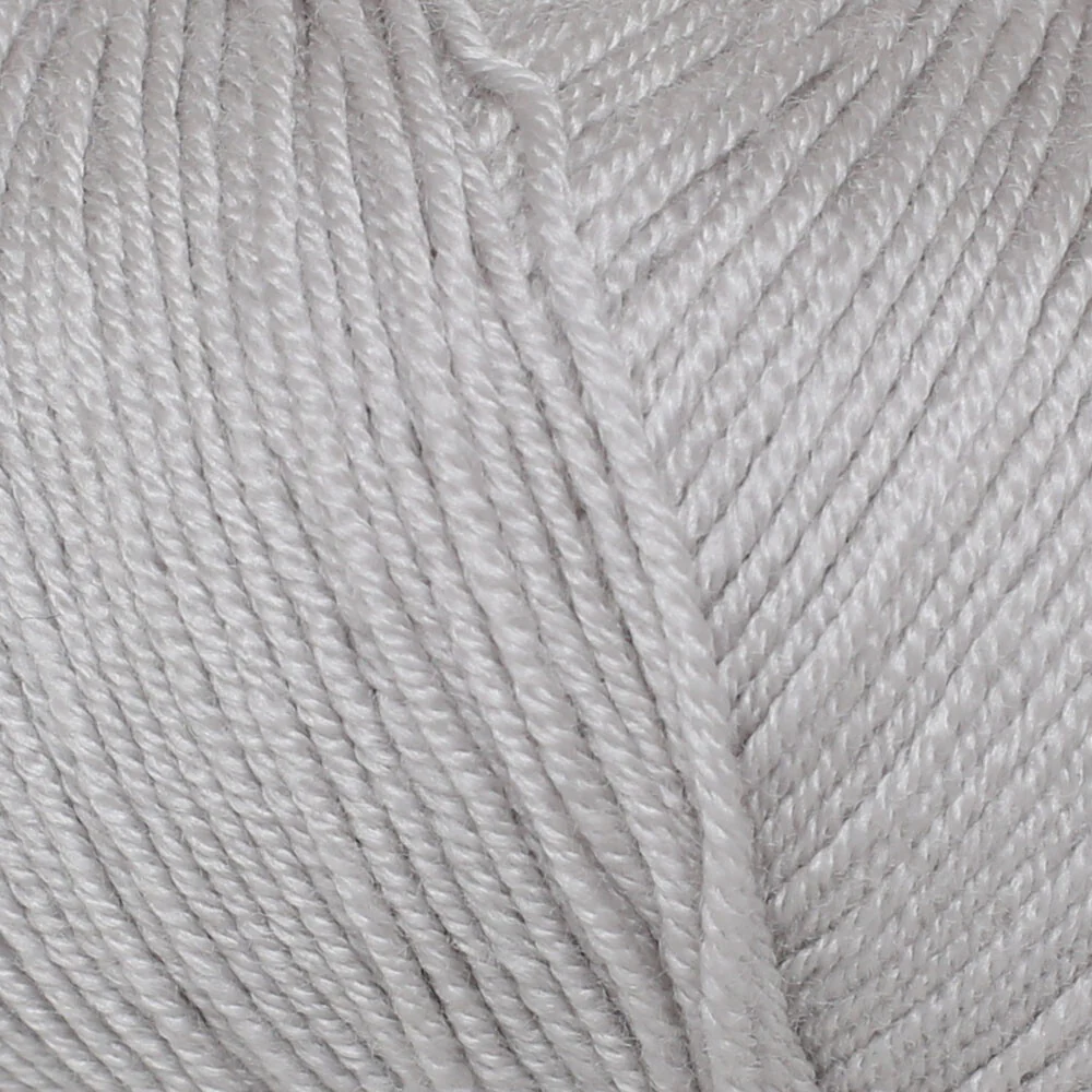 Gazzal Wool 175 50 Gr Yarn, Light Grey - 301 - Image 2