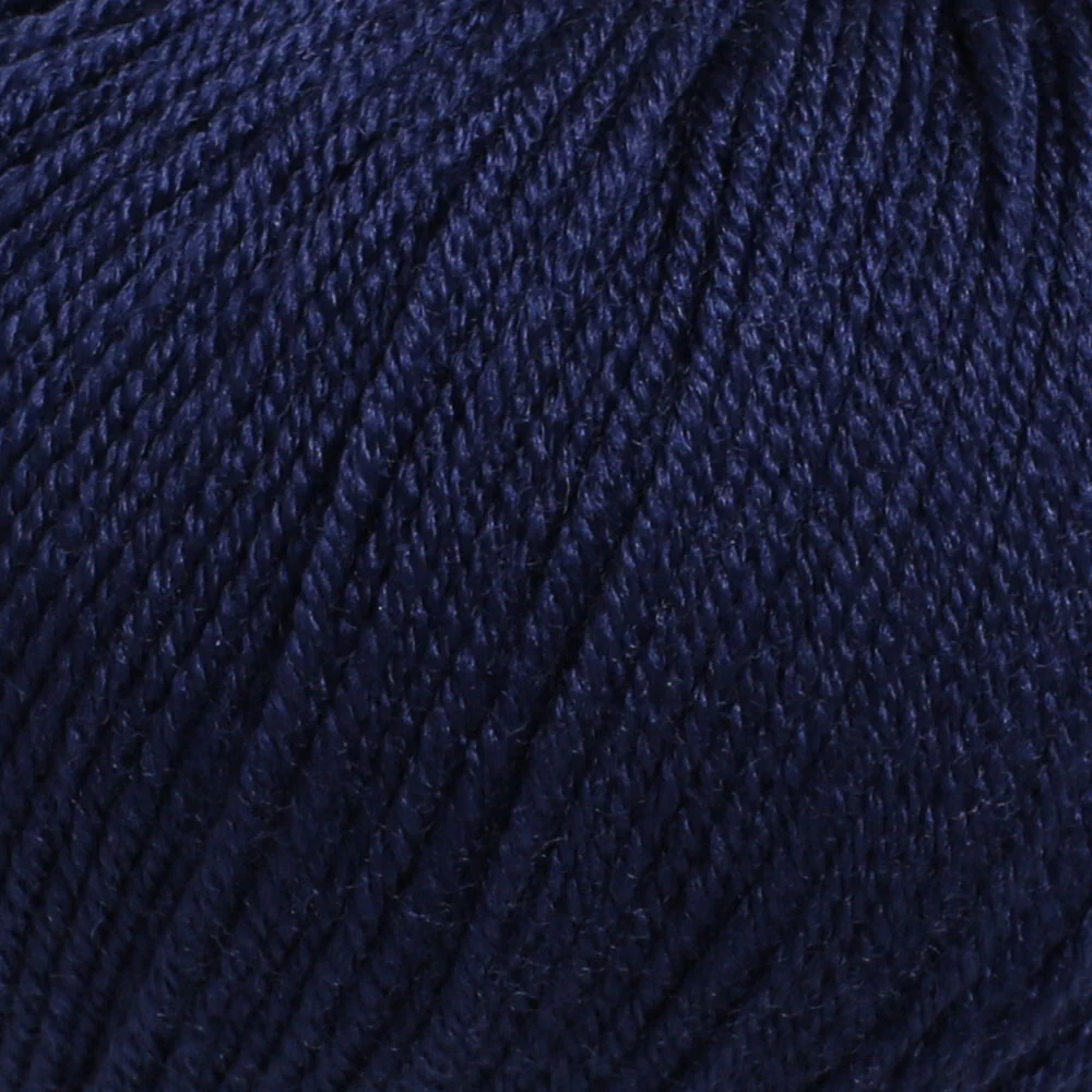 Gazzal Wool 175 50 Gr Yarn, Light Navy Blue - 327 - Image 2