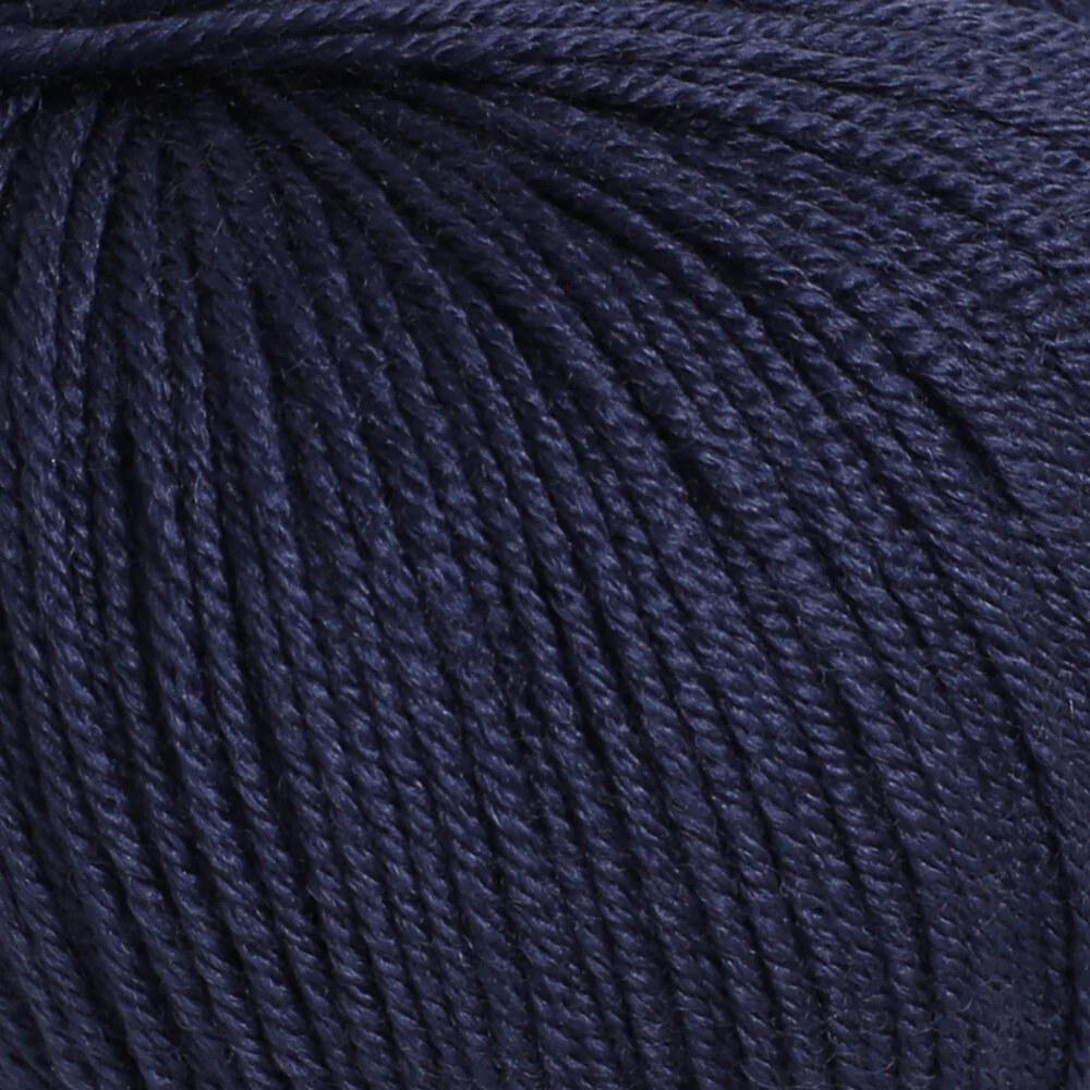 Gazzal Wool 175 50 Gr Yarn, Navy Blue - 326 - Image 2