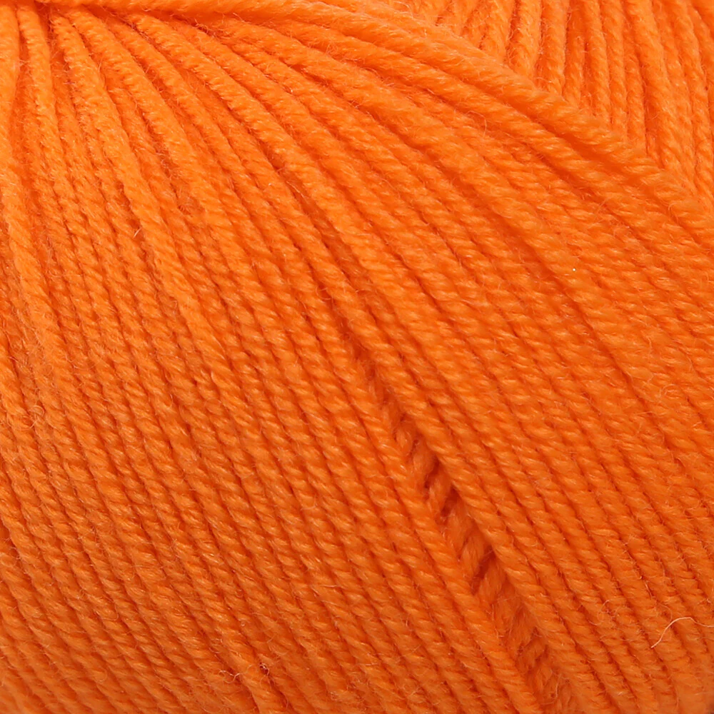 Gazzal Wool 175 50 Gr Yarn, Orange - 354 - Image 2